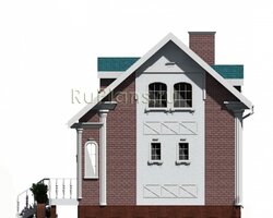 Проект частного дома с мансардой Rg4034-7