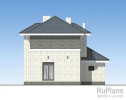Двухэтажный дом с гаражом и террасой Rg3966-6