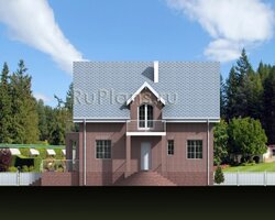 Проект коттеджа с подвалом и мансардой Rg3784-4